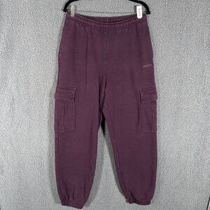 Aritzia Sweatfleece Mega Fit Joggers Pants - Women's Size M - Purple